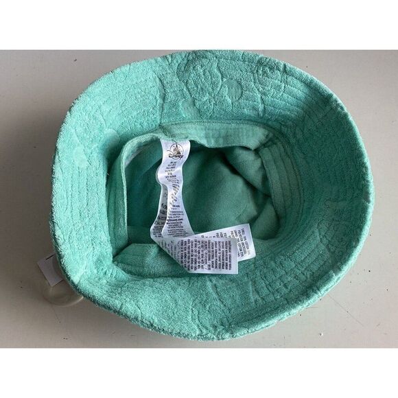 Disney Parks Mickey Mouse & Friends Terry Cloth Towel Bucket Hat Teal NEW - Picture 11 of 15